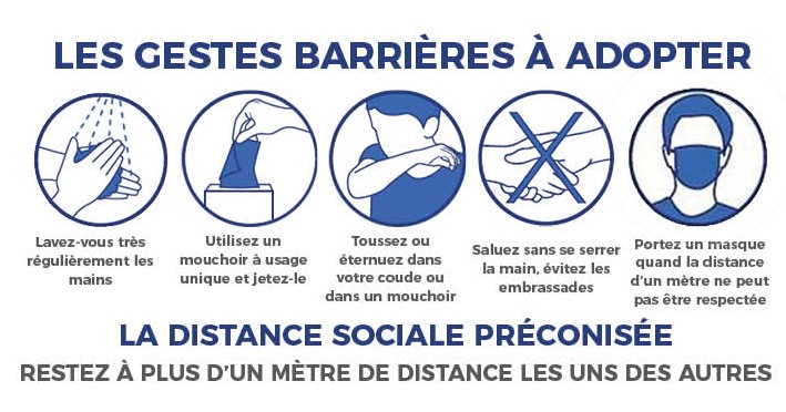GESTES BARRIERE