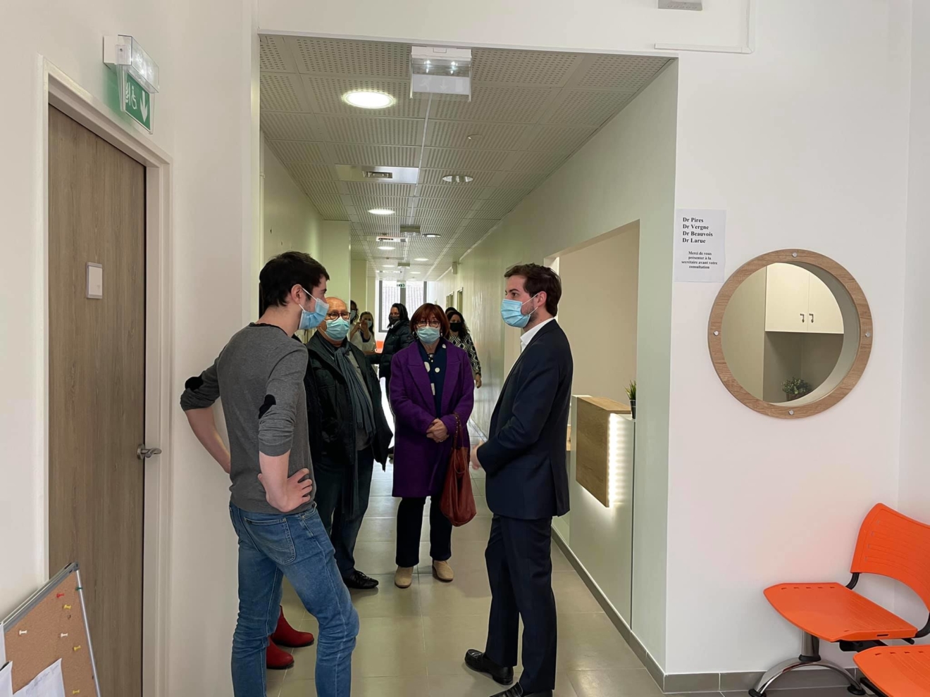 Création d’un nouveau cabinet au Pôle Médico-Social – leperray.fr