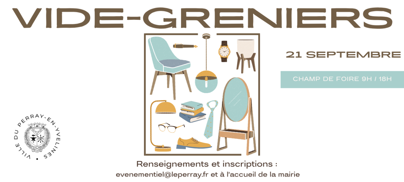 Ouverture des inscriptions pour le vide-greniers